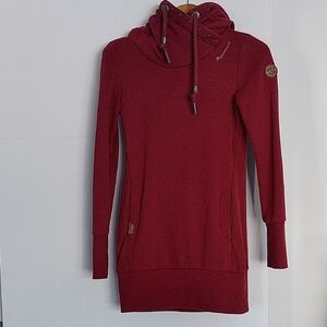 Women's Red Hoodie Sweatshirt